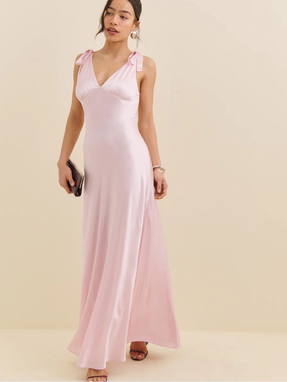 Reformation Pernille Silk Dress